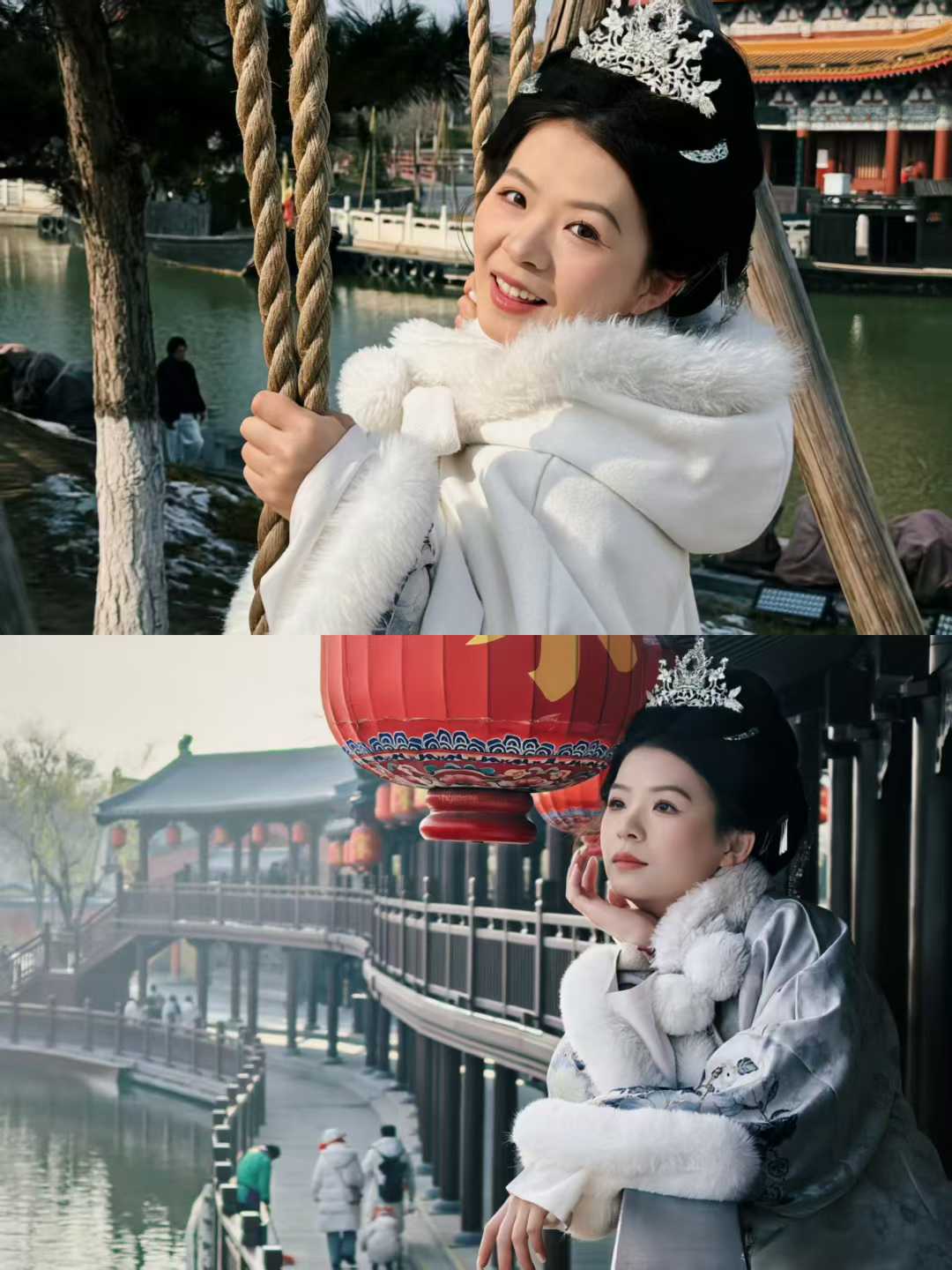 古风造型的生活照片